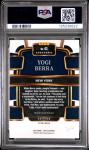 Yogi Berra 2024 Select Gold Vinyl PSA 9