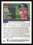 2000 Topps Juan Pierre Rookie Card #T34