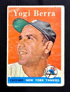 1958 Topps Yogi Berra #370 – New York Yankees