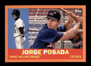 Jorge Posada 2022 Topps Orange Parallel #16/25