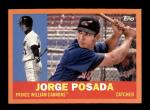 Jorge Posada 2022 Topps Orange Parallel #16/25