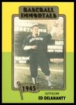 1980-87 SSPC Hall of Fame Ed Delahanty Card