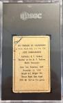 1952 Berk Ross Joe DiMaggio Baseball Card