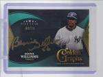 Bernie Williams 2024 Topps Five Star Aqua Auto