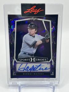Hideki Matsui Sports Card Single
