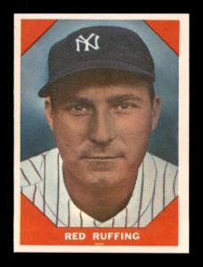 1960 Fleer #63 Red Ruffing Sports Card