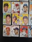 1954 Topps Baseball Card Lot - 33 Cards