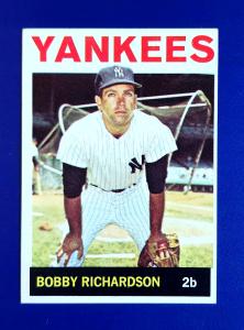 1964 Topps Bobby Richardson Yankees MVP Card