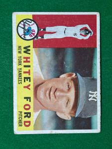 1960 Topps Whitey Ford Baseball Card