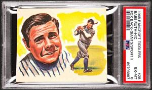 Babe Ruth 1965 Bancroft Tiddlers #28 Card