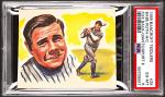 Babe Ruth 1965 Bancroft Tiddlers #28 Card
