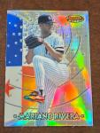 1997 Bowman Best Mariano Rivera Refractor Card