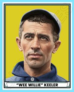 Wee Willie Keeler Custom Art Card - Highlanders