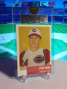 Pete Rose Limited Edition Sports Card - 1 of 250