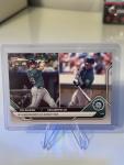 2025 Topps Now Cal Raleigh Ken Griffey Jr Card