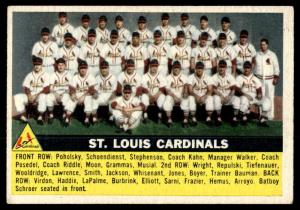 1956 Topps Baseball Cards - Select Your Favorites