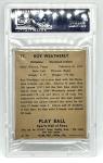 1941 Play Ball Roy “Stormy” Weatherly Card PSA 7