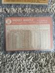 Mickey Mantle Vintage Topps Card Collection