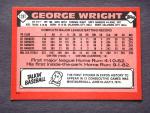George Wright Montreal Expos 1986 Topps Card
