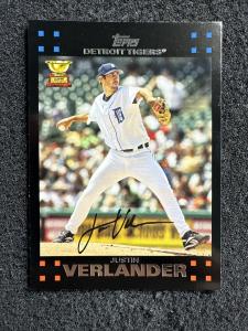 Justin Verlander 2007 Topps #160 Detroit Tigers