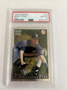 1995 Derek Jeter Bowman Foil #229 PSA 10