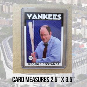 George Costanza 1986 Retro Baseball Card + Bonuses