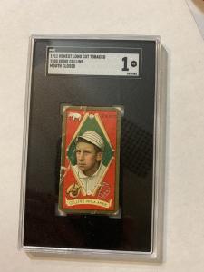 Eddie Collins T205 Baseball Card SGC Graded 1