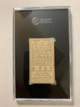Eddie Collins T205 Baseball Card SGC Graded 1