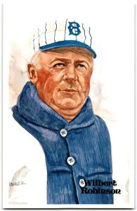 1980 Perez-Steele Wilbert Robinson Hall of Fame Card