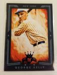 2015 Panini Diamond Kings George Kelly Black Framed