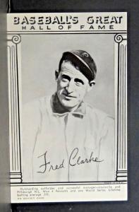 1948 Fred Clarke Hall of Fame Baseball Card