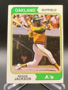 1974 Topps Reggie Jackson HOF #130 Baseball Card