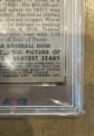 1948 Leaf Babe Ruth #3 PSA 4 Yankees Card