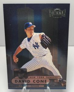 David Cone 1998 Metal Universe Sports Card #114