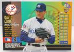 David Cone 1998 Metal Universe Sports Card #114