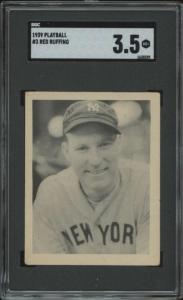 1939 Play Ball Red Ruffing SGC 3.5 Yankees