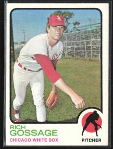 Rich Goose Gossage 1973 Topps RC #174 Chicago White Sox