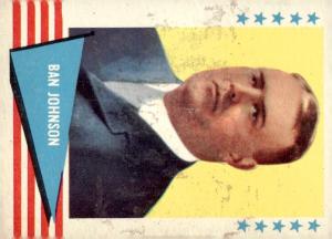 1961 Fleer Ban Johnson Baseball Card #48