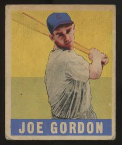 1948 Leaf Joe Gordon Baseball Card #117