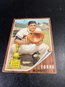 1962 Topps Joe Torre Rookie Card #218