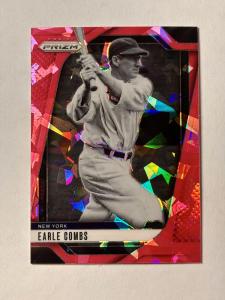 2025 Panini Prizm Earle Combs #276 Pink Ice Card