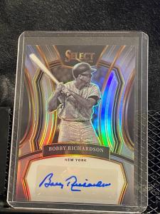 Bobby Richardson 2024 Select Legendary Signatures Auto