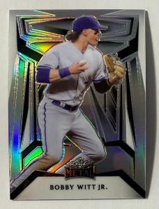 2023 Leaf Metal Bobby Witt Jr Jersey Match Card