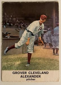 Grover Cleveland Alexander 1961 Golden Press Card