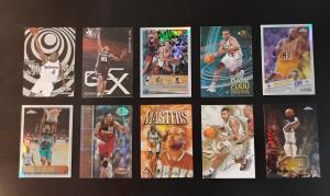 10 Rare 90's Topps Chrome Refractor Inserts