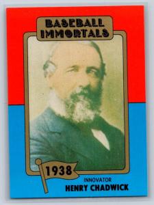 Henry Chadwick #16 - SSPC Baseball Immortals Card