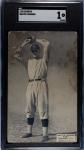 Walter Johnson 1925 Exhibits Baseball Card HOF