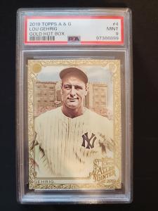 2019 Topps Allen & Ginter Lou Gehrig PSA 9