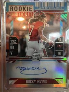 2024 Panini Contenders Optic Bucky Irving Autograph