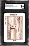 1913 Ty Cobb National Game Card - SGC 7
